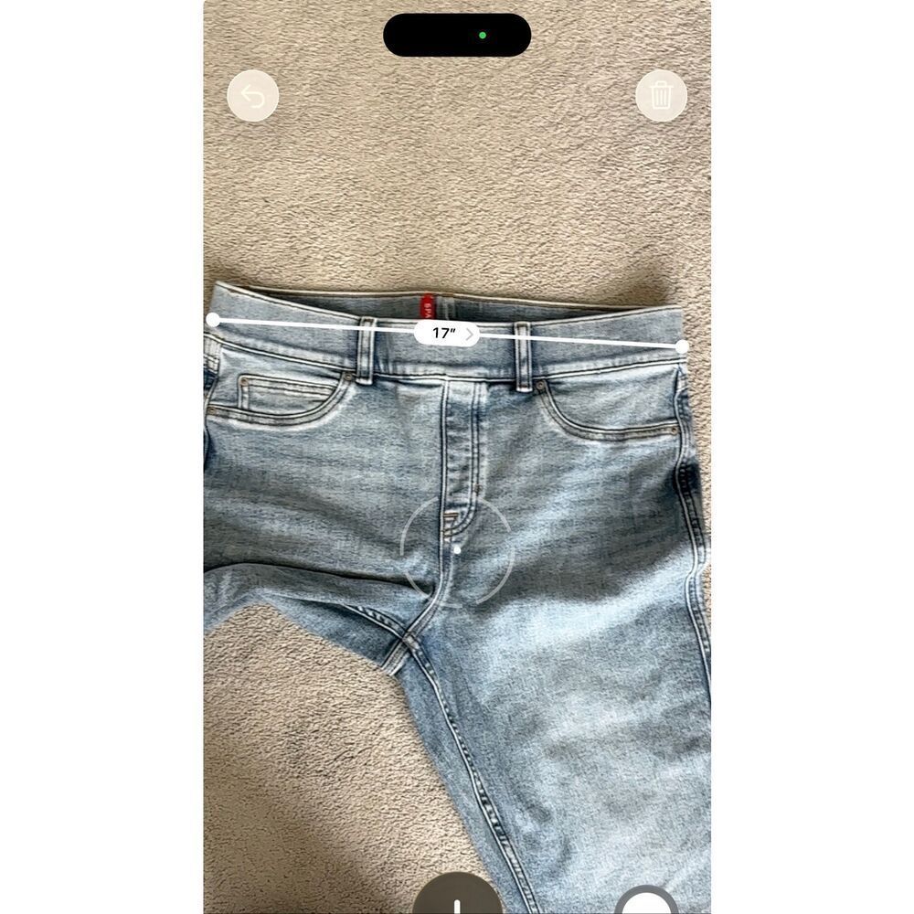 NWOT SPANX kick flare jeans, XL $118 E4 - Picture 8 of 8